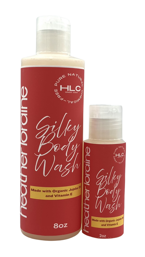 NEW PRODUCT - Silky Body Wash with Organic Jojoba Oil and Vitamin E