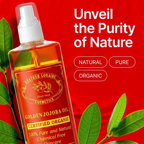 Certified-Organic Jojoba Golden Oil