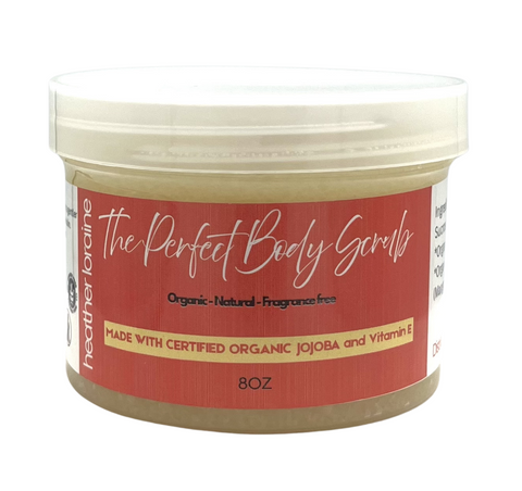 The Perfect Body Scrub with Organic Jojoba and Vitamin E