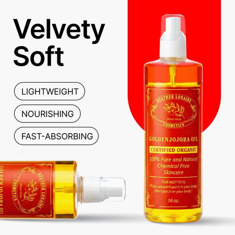 Certified-Organic Jojoba Golden Oil