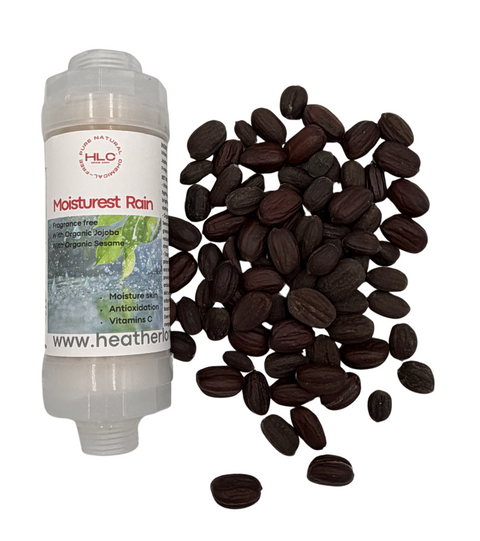 Shower Filter with Organic Jojoba Organic Sesame and Vitamin C