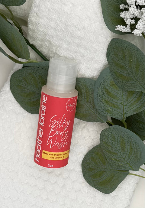 NEW PRODUCT - Silky Body Wash with Organic Jojoba Oil and Vitamin E