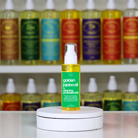 Golden Jojoba for Cleaning Professionals